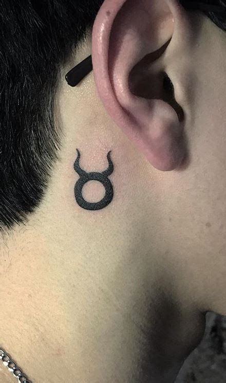 It is the infamously most misunderstood star signs, especially because of their passion and power. . Taurus tattoo on neck